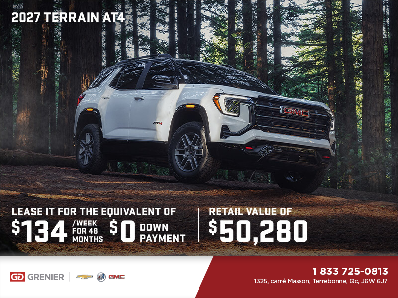 The 2027 GMC Terrain AT4