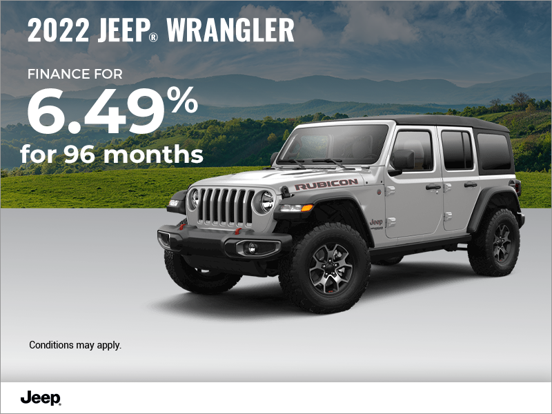Get the 2022 Jeep Wrangler!