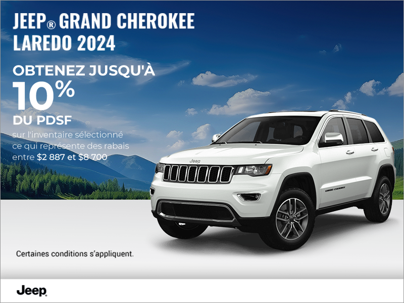 Conduisez un Jeep Grand Cherokee 2024