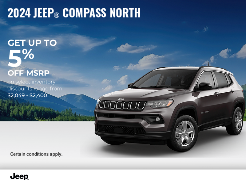 Get the 2024 Jeep Compass!