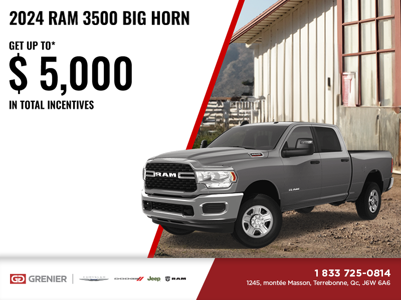 Get the 2024 RAM 3500