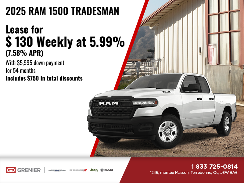 Get the 2025 RAM 1500