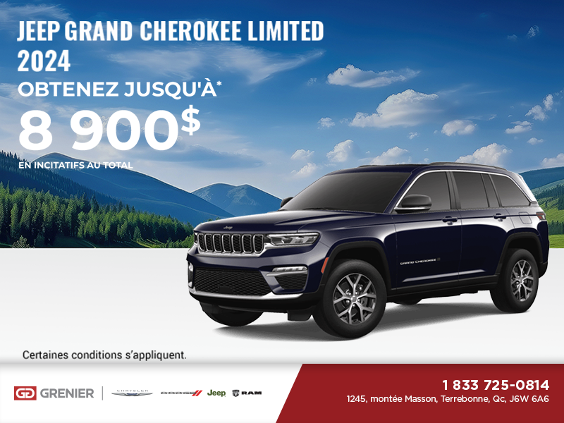 Conduisez un Jeep Grand Cherokee 2025