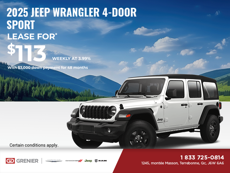 Get the 2025 Jeep Wrangler!