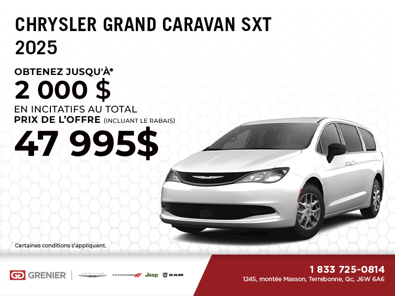 Chrysler Grand Caravan 2025