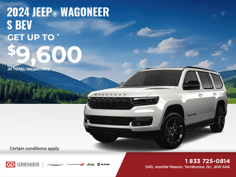 Get the 2024 Jeep Wagoneer !