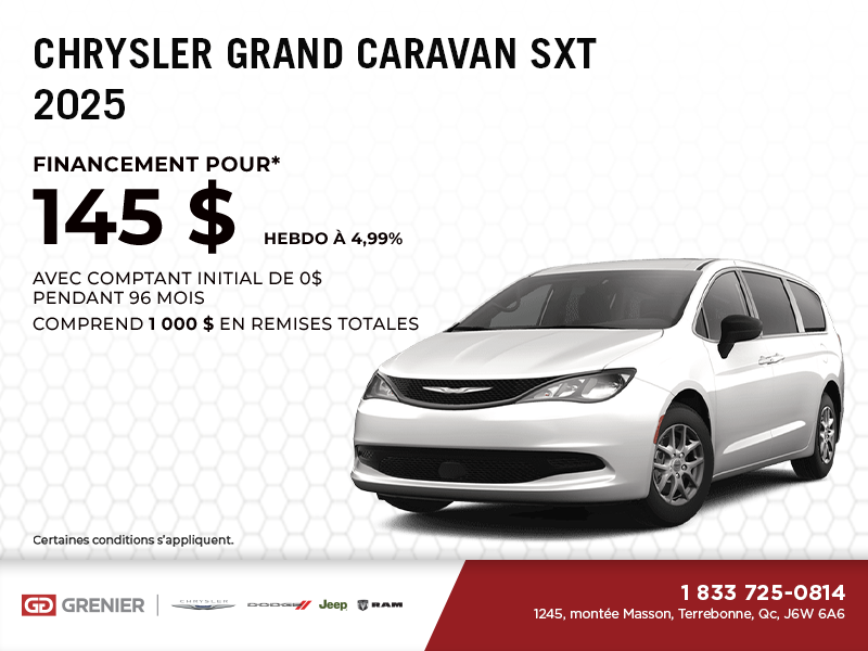 Chrysler Grand Caravan 2025