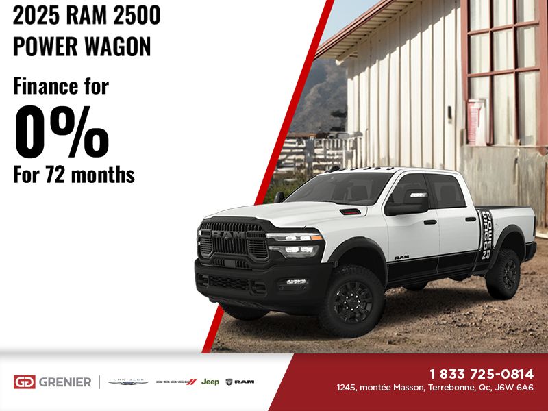 Get the 2025 RAM 2500