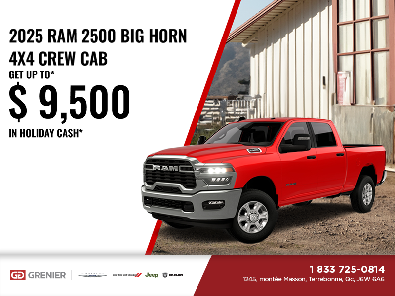 Get the 2025 RAM 2500