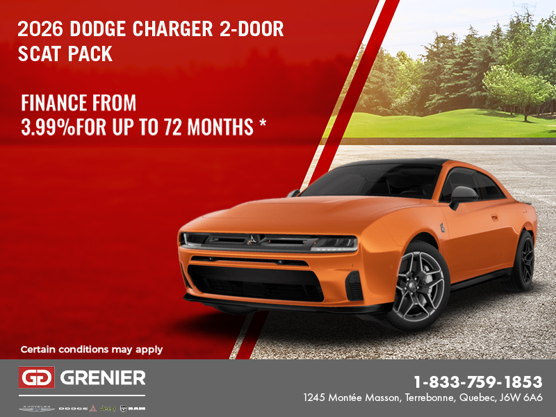 2026 Dodge Charger 2-Door