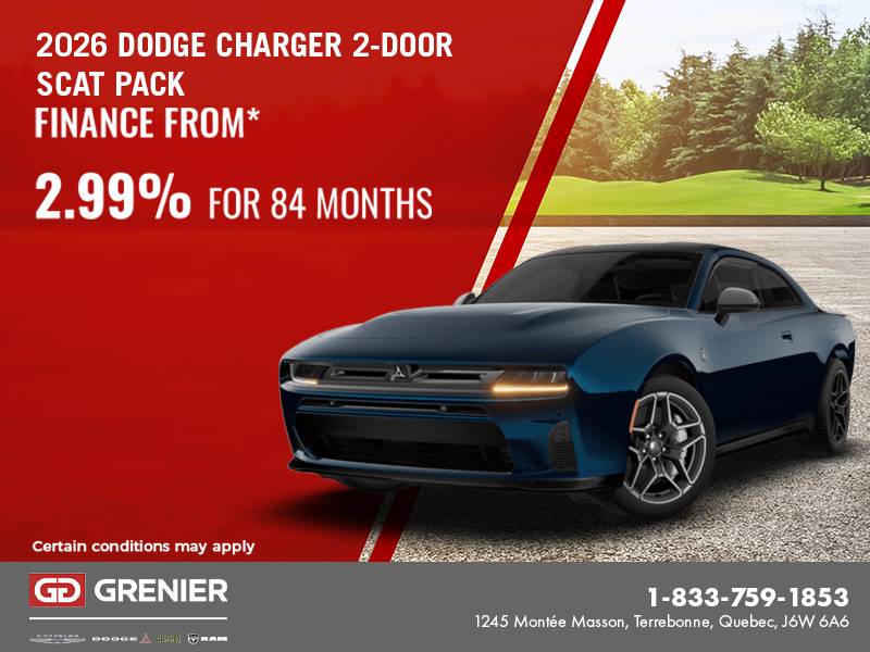2026 Dodge Charger Scat Pack 2-Door