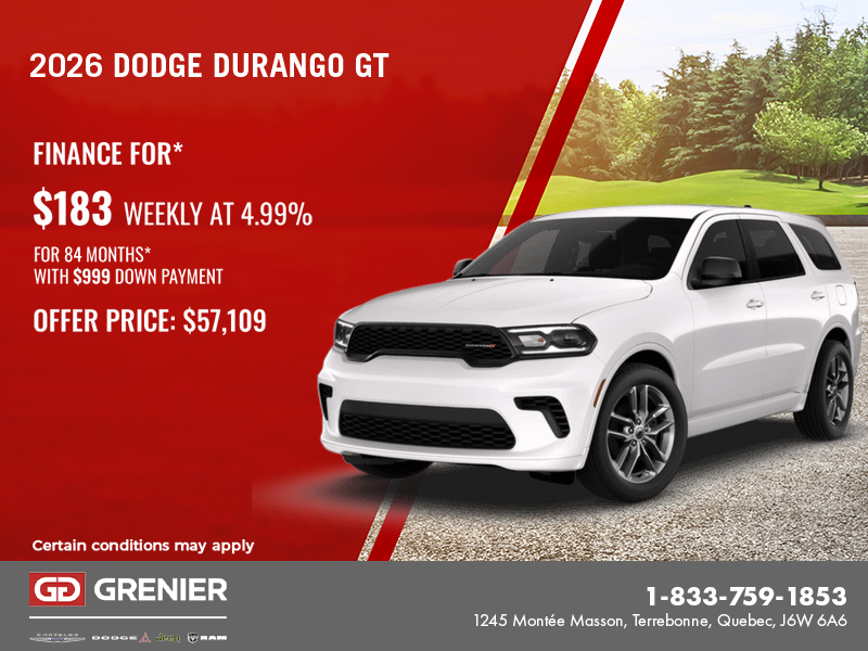 2026 Dodge Durango