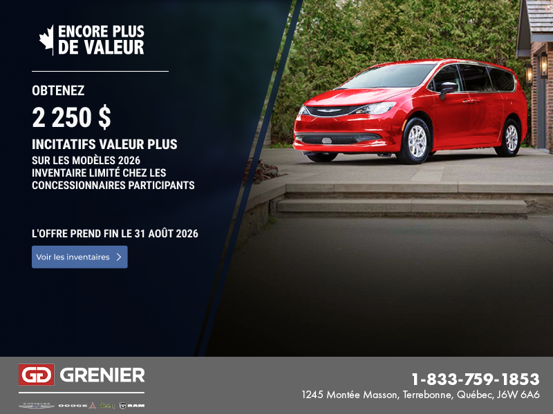 Chrysler Grand Caravan 2026