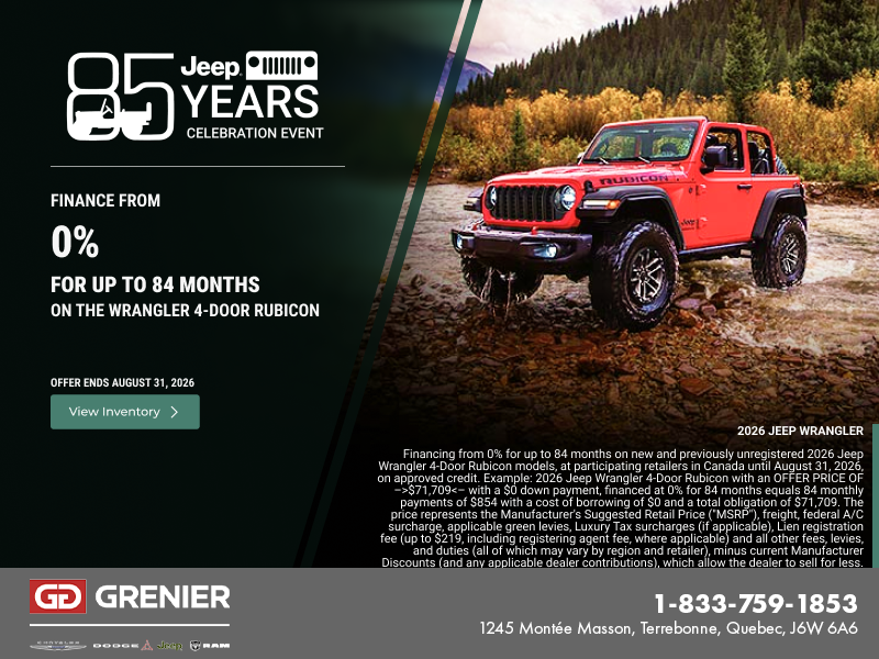 Jeep Monthly Event