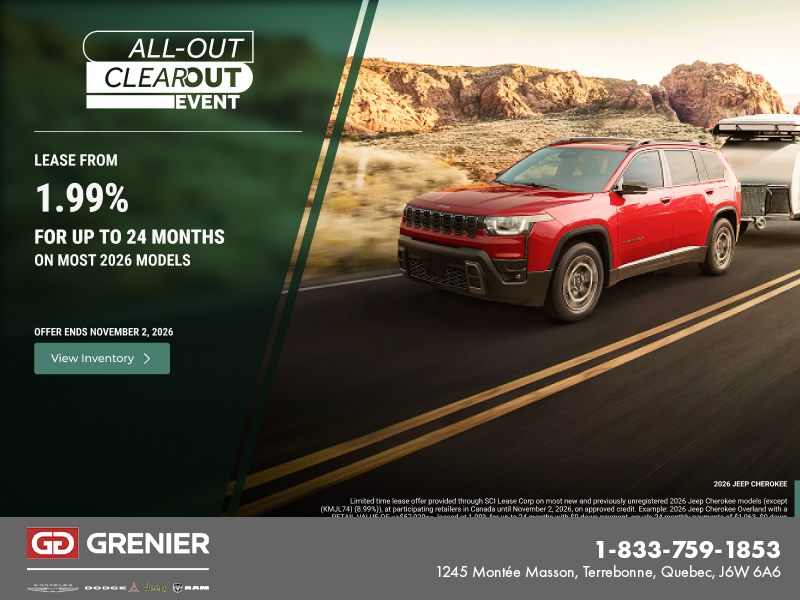Get the 2026 Jeep Cherokee!