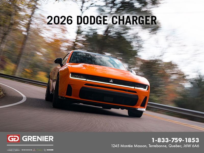 2026 Dodge Charger 2-door