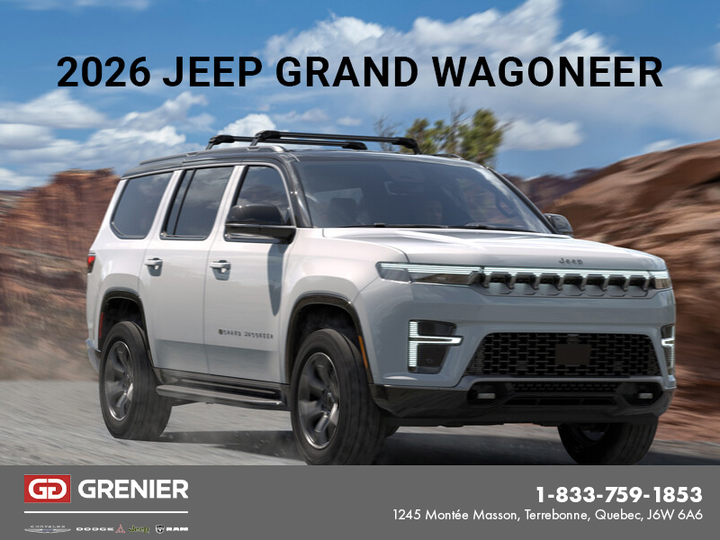 2026 Jeep Grand Wagoneer L