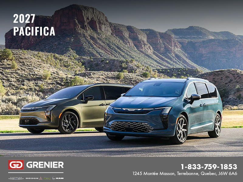 2027 Chrysler Pacifica