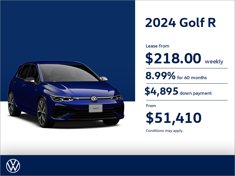 Grenier Volkswagen in Mascouche Get the 2024 Golf R