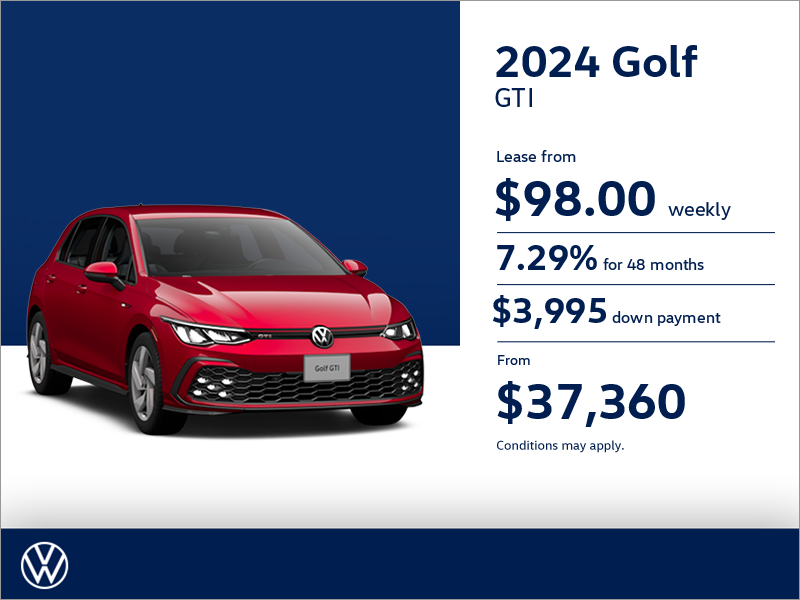 Grenier Automobile in Terrebonne Get the 2024 Golf GTI