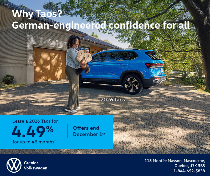 Get the 2026 Volkswagen Taos