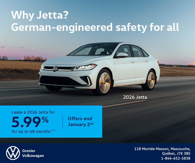 Get the 2026 Volkswagen Jetta