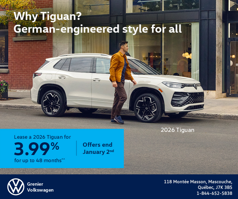 Get the 2026 Volkswagen Tiguan