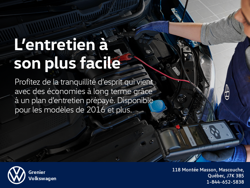 L'entretien à son plus facile