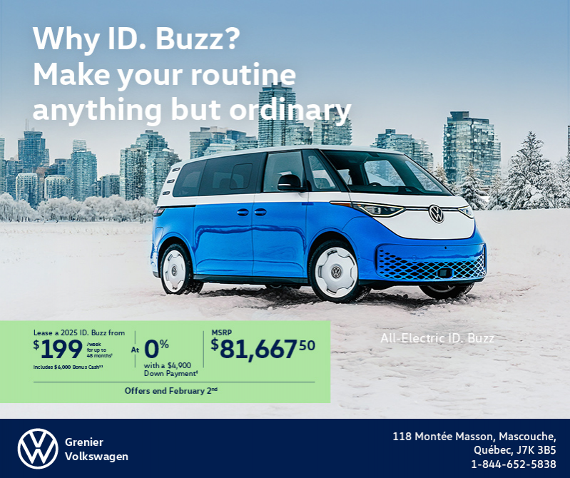 Get the 2025 Volkswagen ID. Buzz