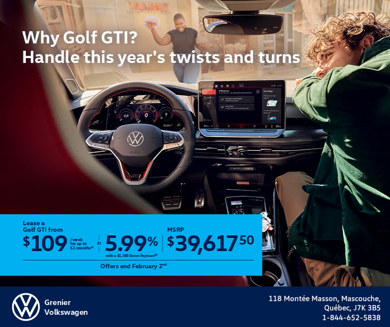 Get the 2026 Volkswagen Golf GTI