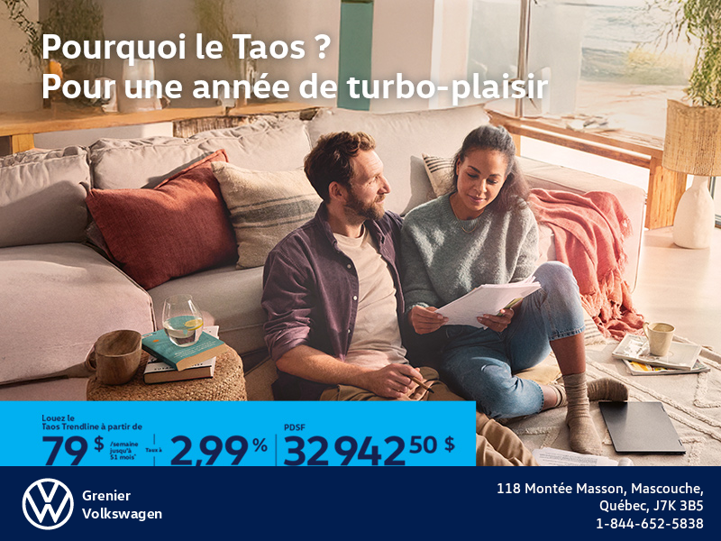 Procurez-vous la Volkswagen Taos 2026
