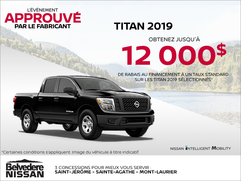 Louez le Nissan Titan 2019 dès aujourd'hui!