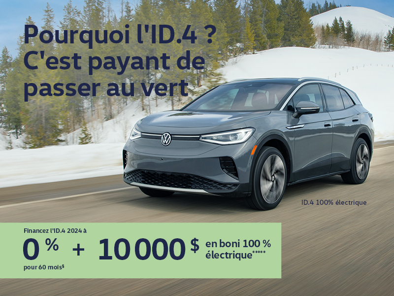 Procurez-vous le ID.4 2024