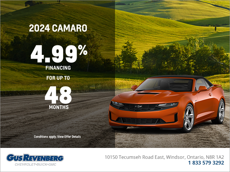 Get the 2024 Chevrolet Camaro