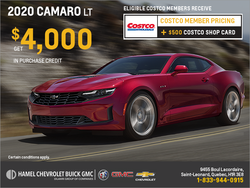 Get the 2020 Chevrolet Camaro