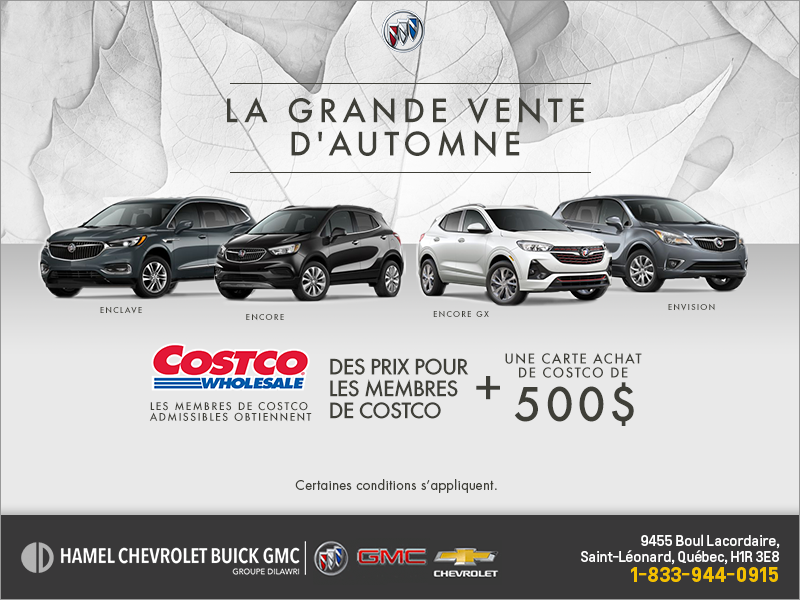 La grande vente d'automne
