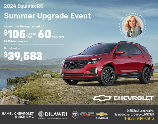 Get the 2024 Chevrolet Equinox