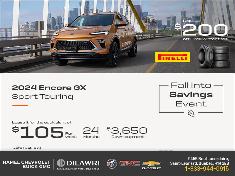 Get the 2024 Buick Encore GX