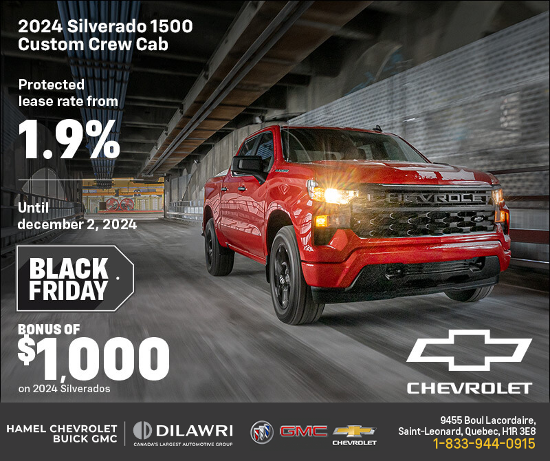 Get the 2024 Chevrolet Silverado 1500