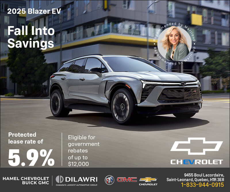 Get the 2025 Chevrolet Blazer EV