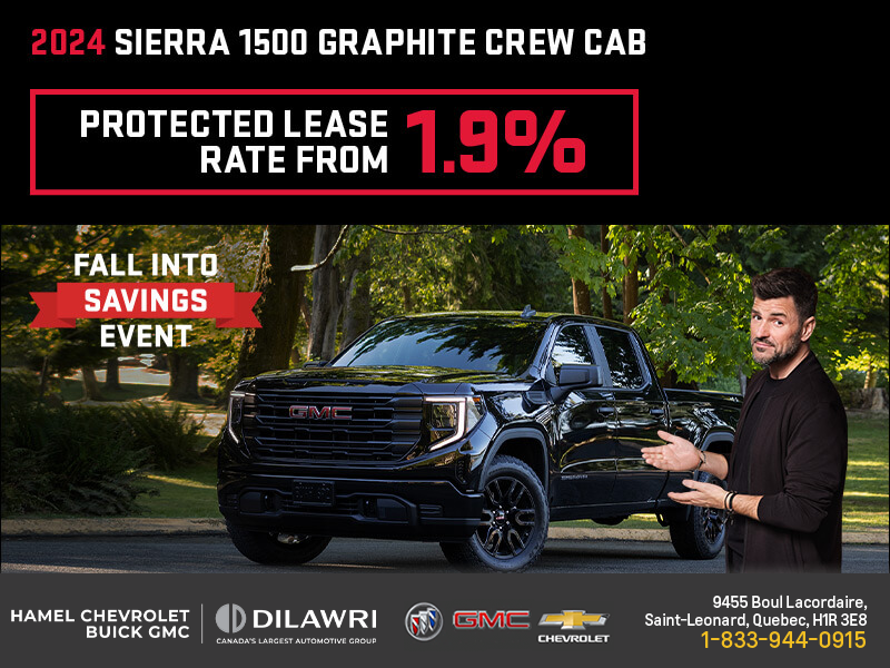 The 2024 GMC Sierra 1500 Graphite