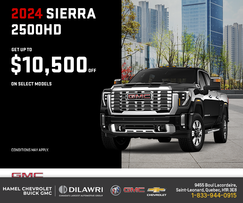 The 2024 GMC Sierra 25000HD