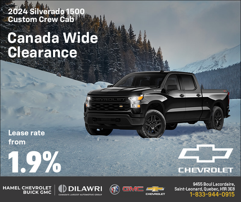 Get the 2024 Chevrolet Silverado 1500