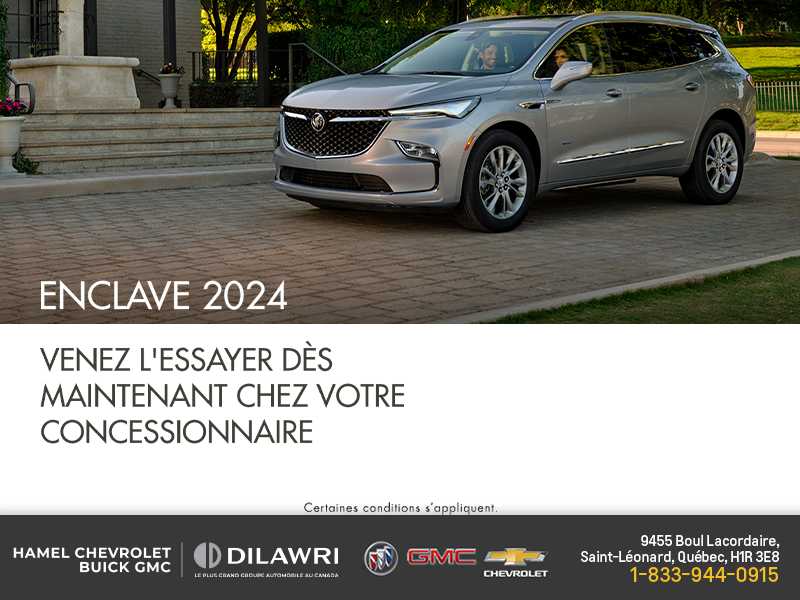 Procurez-vous le Buick Enclave 2024