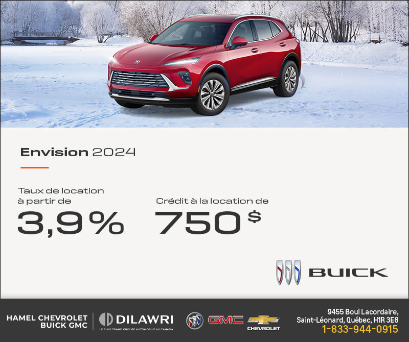 Procurez-vous le Buick Envision 2024