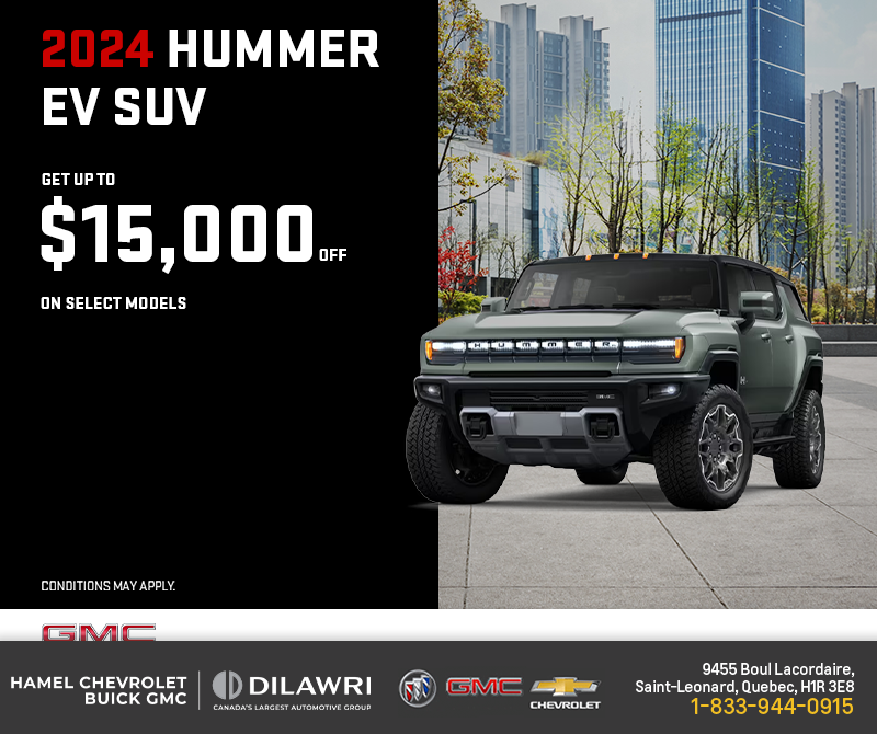 The 2024 GMC Hummer EV