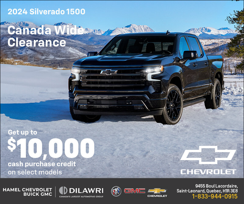 Get the 2024 Chevrolet Silverado 1500