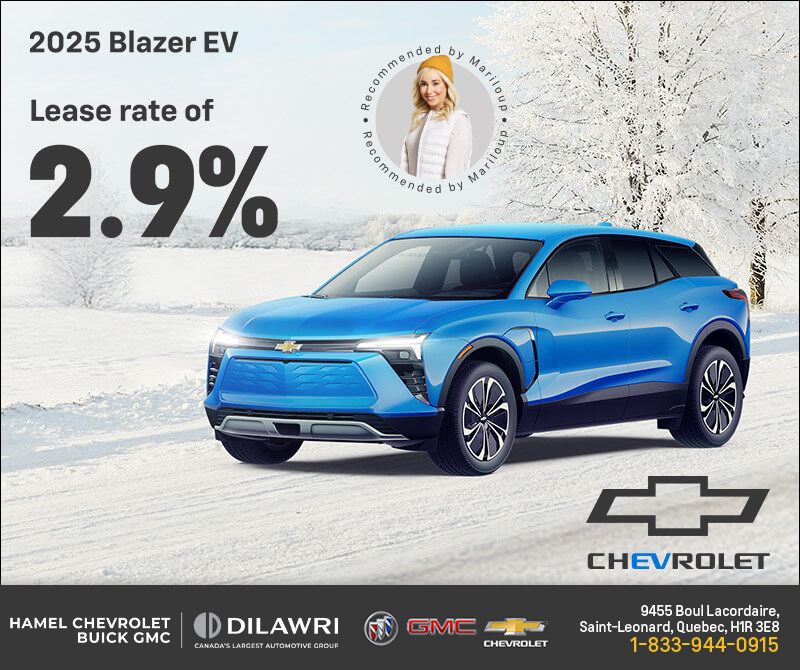 Get the 2025 Chevrolet Blazer EV