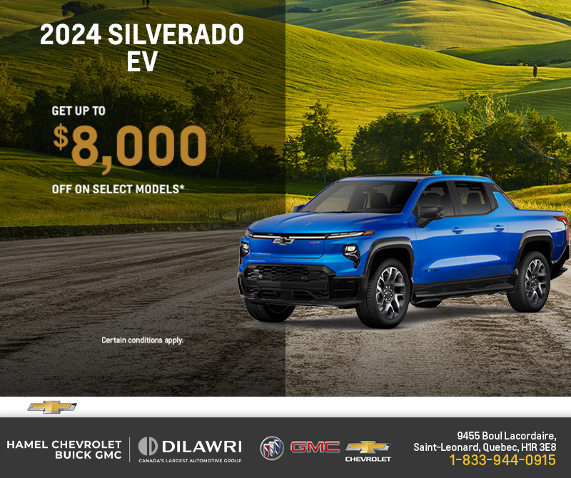 Get the 2024 Chevrolet Silverado EV