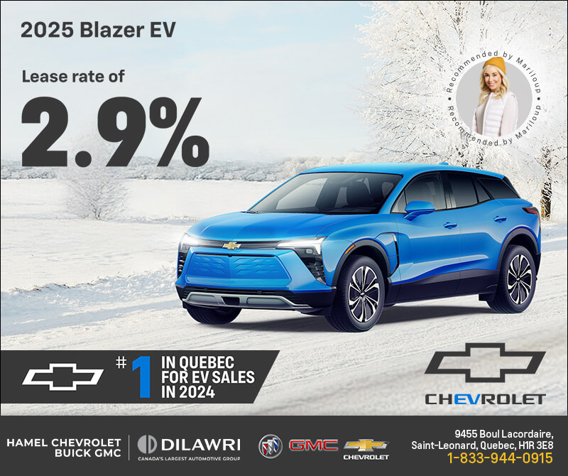 Get the 2025 Chevrolet Blazer EV